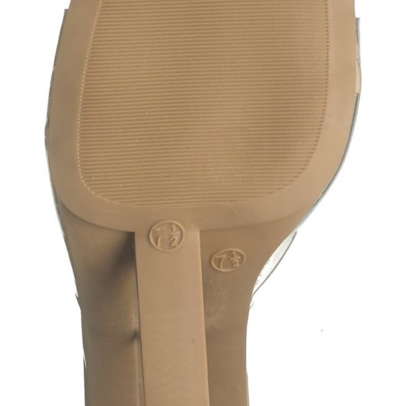 WILD DIVA LOUNGE (Frankie Clear Wedge Heeled Sandal ( Women) - Picture 7 of 9